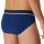 SCHIESSER Mens Briefs, 3-Pack – ‘95/5’, Rio Briefs, Logo Waistband, Stretch Cotton Black/Blue M (Medium)