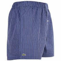 LACOSTE Herren Web-Boxershorts, 6er Pack - Unterwäsche, Baumwolle, Knopf, gemustert