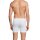 SCHIESSER Mens boxer shorts with fly - ‘Essentials’, underwear, double rib, cotton White M (Medium)