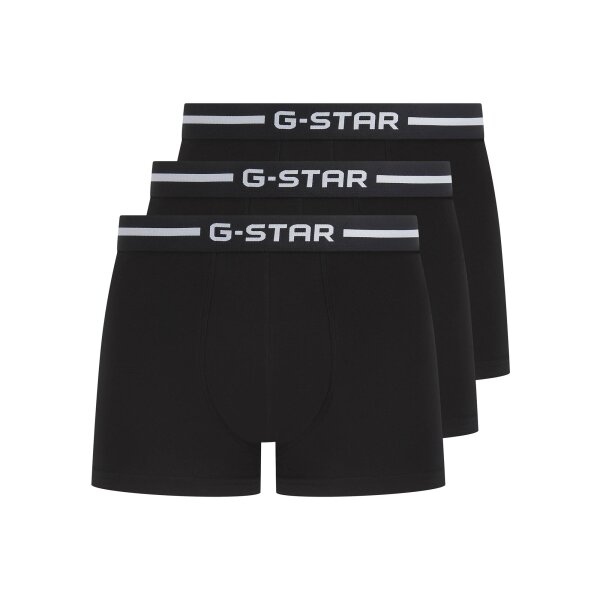 G-STAR Men Boxer Shorts, 3-Pack - ACRE, Trunks, Cotton Stretch Black M (Medium)