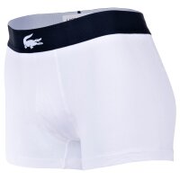 LACOSTE Herren Boxershorts, 6er Pack - Trunks, Big Croc Print, Cotton Stretch Dunkelblau/Grau/Grün/Weiß M
