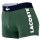 LACOSTE Mens Boxer Trunk 6 Pack, Big Croc Print, Cotton Stretch Dark blue/grey/green/white M (Medium)