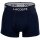 LACOSTE Herren Boxershorts, 6er Pack - Trunks, Casual, Cotton Stretch, Logobund Dunkelblau/Grün/Rot S