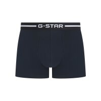 G-STAR Herren Boxershorts, 5er Pack - HEMLOCK, Trunks, Cotton Stretch Weiß/Grau/Schwarz M