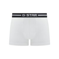 G-STAR Herren Boxershorts, 5er Pack - HEMLOCK, Trunks, Cotton Stretch Weiß/Grau/Schwarz M