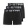 G-STAR Herren Boxershorts, 3er Pack - OAK, Trunks, Cotton Stretch Schwarz M