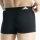 adidas men boxer shorts, 6-pack - trunks, Active Flex Cotton, logo, solid colour Black S (Small)