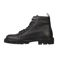 BOSS Herren Boots - Julyo Halb grhk, Schnürstiefel, gefüttert, Echtleder Schwarz EUR 41
