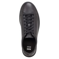 BOSS Mens Sneakers - Kieran Tenn allt, Low-top, Genuine Leather, Logo Black EUR 44 (UK 10)