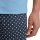 CALIDA Herren Schlafanzug, kurz - V-Neck, Relax Streamline, Baumwolle Blau S (46/48)
