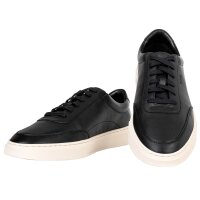 BOSS Mens Sneakers - Kieran Tenn buox, Low-top, Genuine Leather, Logo Black EUR 43 (UK 9)