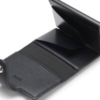 BOSS Mens Wallet, Credit Card Case - Ray Secrid N, Faux Leather, 9x7x1cm (HxWxD) Black