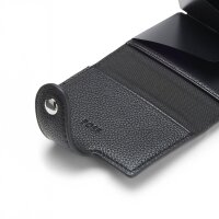 BOSS Mens Wallet, Credit Card Case - Ray Secrid N, Faux Leather, 9x7x1cm (HxWxD) Black
