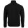 BOSS Herren Zip-Sweatjacke - Structure Zip Jacket, Stehkragen, Baumwoll-Mix Schwarz XL