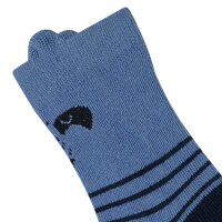 SCHIESSER boys socks, pack of 5 – ‘Legwear Kids’, patterned, cotton blend Blue 23-26