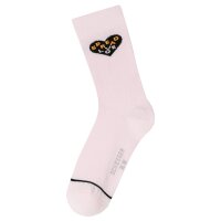 SCHIESSER girls socks, pack of 5 – ‘Legwear Teens’, patterned, cotton blend Pink/Black/White 35-38