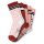 SCHIESSER girls socks, pack of 5 – ‘Legwear Teens’, patterned, cotton blend Red/Pink/White 31-34