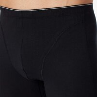 SCHIESSER Herren Lange Unterhose - "95/5", Single Jersey, Cotton Stretch Schwarz M