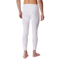 SCHIESSER Mens Long Underpants - ‘Original’ Double Rib, with Fly, Cotton White M (Medium)