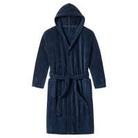 SCHIESSER Mens Hooded Bathrobe -...
