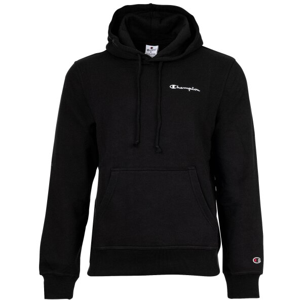 Champion Men Hooded Sweatshirt - Hooded Sweatshirt, Heavy Soft, Fleece, Embroidered Logo Black M (Medium)