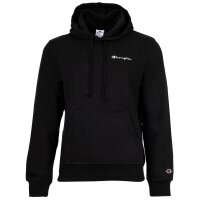 Champion Herren Sweatshirt mit Kapuze - Hooded Sweatshirt, Heavy Soft, Fleece, gesticktes Logo Schwarz M