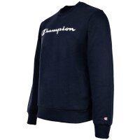Champion Herren Sweatshirt -  Crewneck Sweatshirt, Soft Compact Basic, Fleece Dunkelblau M