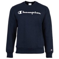 Champion Men Sweatshirt - Crewneck Sweatshirt, Soft Compact Basic, Fleece Dark blue M (Medium)
