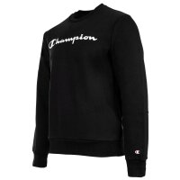 Champion Herren Sweatshirt -  Crewneck Sweatshirt, Soft Compact Basic, Fleece Schwarz M