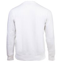Champion Herren Sweatshirt -  Crewneck Sweatshirt, Soft Compact Basic, Fleece Weiß 2XL