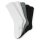 SCHIESSER Herren Socken, 5er Pack - "Bluebird", Baumwoll-Mix, uni/gemustert Schwarz/Grau/Weiß 39-42