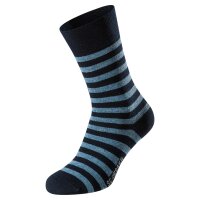 SCHIESSER Herren Socken, 5er Pack - "Bluebird", Baumwoll-Mix, uni/gemustert Blau/gestreift 39-42