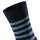 SCHIESSER Mens Socks, 5-pack – ‘Bluebird’, cotton blend, plain/patterned Blue/striped 39-42 (UK 6-8)
