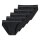 UNCOVER by SCHIESSER Mens Briefs, 5-Pack – Rio Briefs, Single Jersey, Plain Colour Black L (Large)