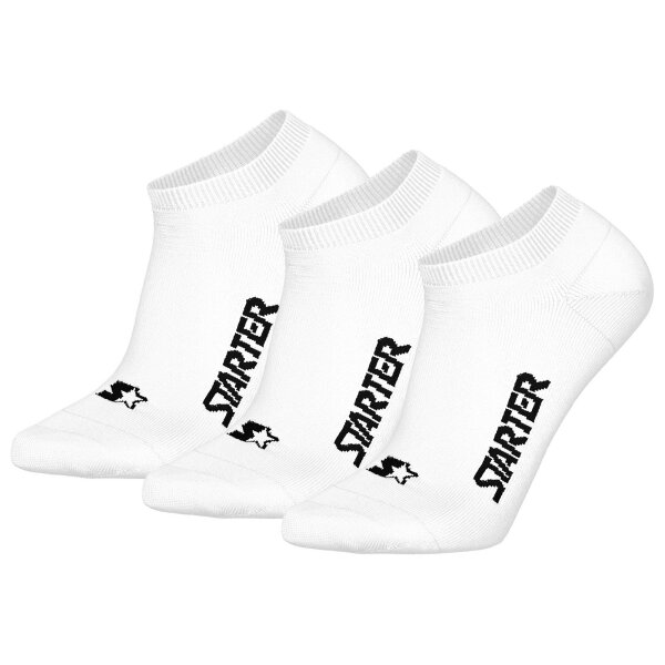 STARTER Unisex Sneakersocken, Multipack - Sneaker Socks, Logo, Baumwollmischung