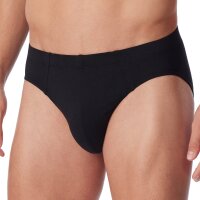 UNCOVER by SCHIESSER Mens Briefs, 5-Pack - Supermini, Single Jersey, Plain Colour Black L (Large)