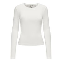 ONLY Damen Langarmshirt - ONLRILEY O-NECK TOP,...