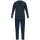 TOM TAILOR Men Pyjamas, Button Placket - Long, Open Leg, Cotton Darkblue/Green M (Medium)