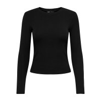 ONLY Womens Long-Sleeved Shirt - ONLRILEY O-NECK TOP,...