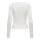 ONLY Damen Langarmshirt - ONLRILEY O-NECK TOP, Longsleeve, Rundhals, Cotton Stretch Ecru XS