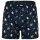 Happy Shorts Mens woven boxer shorts – X-MAS, American style, cotton, Christmas print Navy/Bordeaux X-Mas Cookies S (Small)