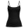 CALIDA Women Spaghetti Top - Sleek Skin, Top, Silky Smooth, plain colour Black 36/38 (UK 10/12)