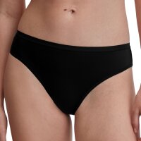 CALIDA Women Briefs - Sleek Skin, Brief, Plain Colour Black 36/38 (UK 10/12)