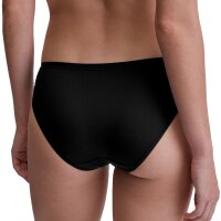 CALIDA Women Briefs - Sleek Skin, Brief, Plain Colour Black 36/38 (UK 10/12)