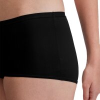 CALIDA Women Midi Briefs - Sleek Skin, Underwear, Plain Colour Black 36/38 (UK 10/12)