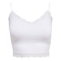ONLY Damen Cropped-Top - ONLVICKY LACE SEAMLESS CROPPED...