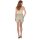 ONLY Womens Cropped Top - ONLVICKY LACE SEAMLESS CROPPED TOP, Strapless Top, Lace Beige S/M (Small/Medium)