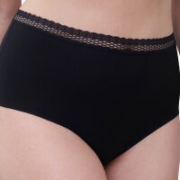 Chantelle Damen Taillen-Slip - Cozy Chic, unsichtbar, atmungsaktiv Schwarz M