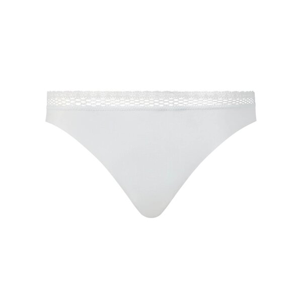 Chantelle Women Thong - Cozy Chic, invisible, breathable White S (Small)
