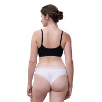 Chantelle Damen Tanga - Cozy Chic, unsichtbar, atmungsaktiv Weiß S